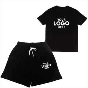 <b>Summer</b> Short Sleeve T <b>Shirt</b> and Matching Shorts Set Two Piece Outfit Twin Set <b>for</b> <b>Men</b> stock. - Product Image 5