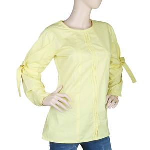<b>Women's</b> Woven Top - <b>Yellow</b> - Product Image 1