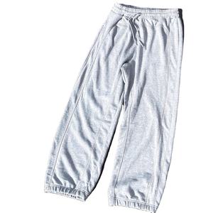 กางเกงจ็อกเกอร์ผ้าฝ้ายโพลีเอสเตอร์คุณภาพสูง น้ำหนักเบา สไตล์ฮิปฮอป สตรีทแวร์ ออกกำลังกาย ทรงสปอร์ต เอวสูง มีเชือกผูก เอวสูง ผ้าเฟรนช์เทอร์รี่ สวมใส่สบาย - Product Image 2