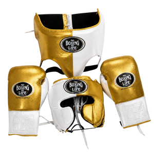 Equipo de Boxeo Premium de Alta Calidad No Boxing No Life, Kit con Guantes 100% Cuero Genuino, Protector de Cabeza y Protector Inguinal para Adultos, para Artes Marciales - Product Image 6