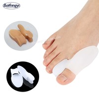 Pelindung Bunion Silikon, Bantalan Korektor, Penyangga Lengkung Kaki, Perawatan Kaki, Pemisah Jari Kaki