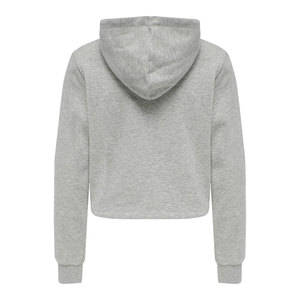 Sudaderas con capucha de las señoras al por mayor logotipo personalizado impresión bordado material de algodón transpirable mujeres Crop Top Sudadera con capucha tendencia OEM - Product Image 2