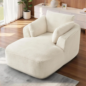 Sofá Cama Convertible Extensible Único para Reventa - MOQ 1 Pieza, Empacado al Vacío, Diseño Contemporáneo, Tapicería de Tela - Product Image 1
