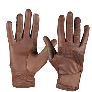 Gants d'équitation en cuir d'hiver avec logo personnalisé, adhérence durable, imperméables, haute qualité pour les sports équestres - Product Image 1