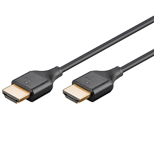 Cavo HDMI Ultra Alta Velocità Extra Sottile 8K@60Hz Slim nero 0,5 m - Product Image 1