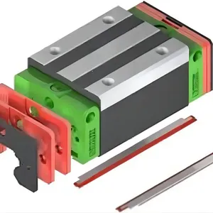 HIWIN et HLTNC HGH20CA HGW20CC bloc coulissant HGH20 CA HGW20 CA match utiliser HGR20 guide linéaire pour rail linéaire CNC pièces de bricolage