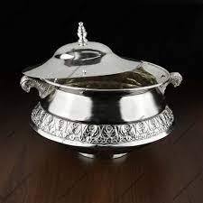 Cazuela de acero de metal grande Prime moderna para presentación de restaurante y hogar - Product Image 3