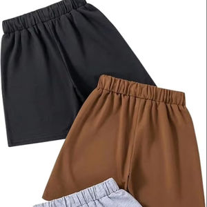 Pantalones Cortos de Compresión para Hombre, de Poliéster, Deportivos, para Entrenamiento, Running, de Alto Rendimiento, Estilo Urbano, con Protección UV Frontal, Cintura Elástica - Product Image 3