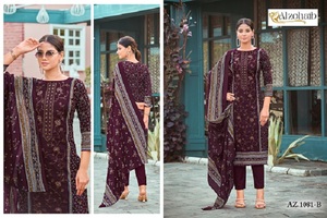 Boutique India elegante Premium tela de algodón de alta calidad Un Stitch Salwar Kameez para mujeres Niñas Ropa de fiesta Regular - Product Image 2