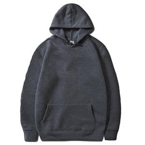 Sudaderas con capucha lisas sin cordón de alta calidad en blanco Sudaderas con capucha deportivas de peso pesado de algodón para hombre Sudaderas con capucha con botones a presión de gran tamaño con logotipo personalizado - Product Image 6