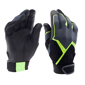 Guantes de bateo de béisbol para jóvenes, diseño profesional de OEM en línea, guantes de bateo de béisbol multicolores fabricados por Dikson Sports - Product Image 1