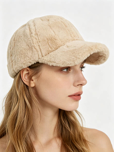 Gorra de Béisbol de Alta Calidad, Nueva Colección Otoño Invierno, Felpa Suave y Cálida, Estilo Coreano, Visera Moderna, Informal, Transpirable e Impermeable - Product Image 5