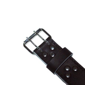 OEM 2025 boucle en acier en peau de vache ceinture d'haltérophilie respirante robuste pour l'entraînement de gymnastique de musculation - Product Image 2