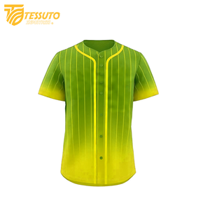 Venta caliente Vintage mejor ropa deportiva poliéster al aire libre béisbol Jersey con diseño cosido - Product Image 3