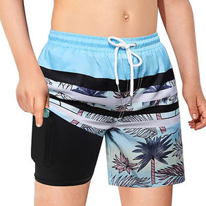 Pantalones cortos deportivos de verano de diseñador callejero para hombre, pantalones cortos de poliéster informales de cintura baja personalizados al por mayor para correr en la playa de talla grande - Product Image 5