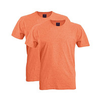Nueva Camiseta de algodón informal de manga corta de verano de alta calidad para hombre, camisetas de media manga lisas de Algodón 100% con logotipo personalizado