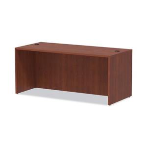 Alera Valencia Series Mueble de recepción recto ALEVA216630MC 65 pulgadas. X 29.5 Pulgadas X 29.63 Pulgadas Cereza Mediana para Uso en Oficina - Product Image 3