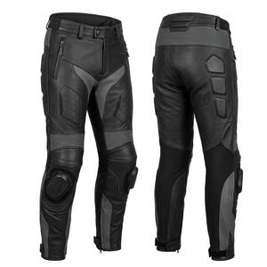 Pantalones de Motocicleta de Cuero Transpirable de Alta Calidad para Exportación, Material Resistente, Ajuste Cómodo, Costuras de Seguridad, Acabado Fino - Product Image 1