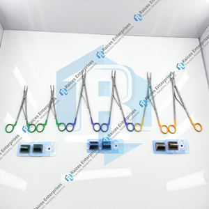 ชุดอุปกรณ์ทางการแพทย์ทำจากสเตนเลสสตีลแบบหนีบเพื่อเปิดขอบ-O-ล็อกเครื่องมือทางการแพทย์12ชิ้น - Product Image 1