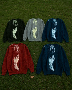 Sudadera Personalizada para Hombre, Gruesa, 100% Algodón, Felpa Francesa, Talla Grande, con Capucha, Estilo Corto, con Estampado de Letras - Product Image 6