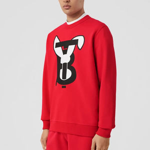 Último diseño, venta al por mayor, sudadera serigrafiada, 100% algodón, secado rápido, pantalla antibacteriana, sudadera térmica estampada - Product Image 5