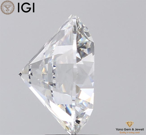 Diamante CVD cultivado en laboratorio de 5,50 quilates de gama alta corte redondo F Color VS1 claridad IGI CERTIFICADO piedra suelta para joyería de diseñador - Product Image 6