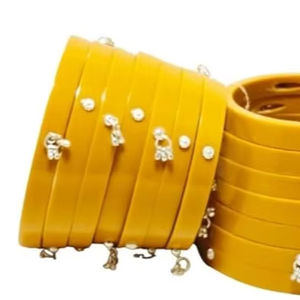 กำไลเรซิ่นทำมือสำหรับผู้หญิง สีสันสดใส น้ำหนักเบา เครื่องประดับแฟชั่นสำหรับสวมใส่ทุกวัน ชุดกำไลเรซิ่นทันสมัยในราคาประหยัด - Product Image 1