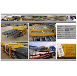 Services structurels fiables de fabrication pour des installations de traitement de centrales et des plates-formes en acier industrielles sur commande - Product Image 1