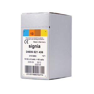 <span class=keywords><strong>Signia</strong></span> High Tech A13 60 pcs/Box Batterie Zinc Air 1.45V Batterie pour aide auditive pour BTE CIC ITC - Product Image 3