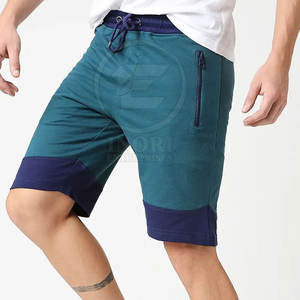 Pantalones cortos de gimnasio para hombre 100% algodón sólido de último diseño con función de secado rápido tamaños personalizables hechos en Pakistán - Product Image 2