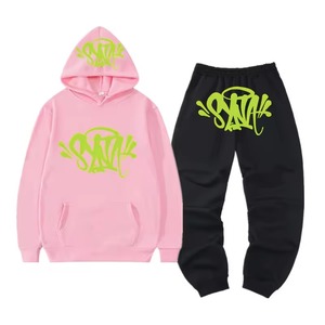 Logo personnalisé veste à fermeture survêtement deux pièces décontracté à la mode nouveau style de mode pour l'hiver avec des couleurs personnalisées disponibles - Product Image 4