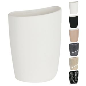 Porte-brosse à dents en grès Spirella « Etna » en blanc, 9,5 x 7 x 12,5 cm - Product Image 2