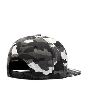 Injae Vina ODM OEM Camouflage Plain Hip Hop Snapback Hat Cap 6-Panel Custom Camo Flat Bill Caps Made Vietnam Cotton Polyester - Product Image 3