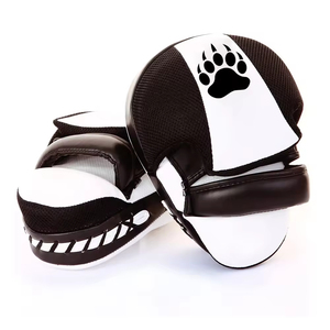 Almohadillas de Boxeo de Cuero con Logotipo Personalizado de Alta Calidad, Ligeras y Ajustables, Duraderas, GO FIT IT GFI-1820, Producto de Boxeo - Product Image 6