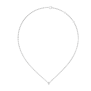 Collier pendentif en diamant CVD de laboratoire 0,74 CT VVS-VS-EF, or 18 carats, or rose 14 carats, or jaune, or blanc, chaîne élégante pour femmes - Product Image 6
