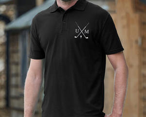 เสื้อโปโลผู้ชายผ้าคอตตอนผสมโพลีเอสเตอร์คุณภาพสูง รับสกรีน ปักโลโก้ OEM แบบเรียบ - Product Image 2