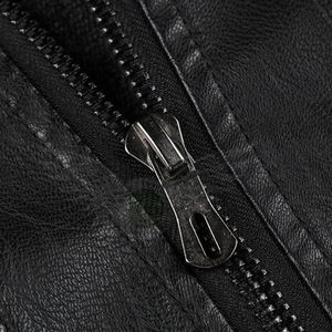 Chaqueta de cuero a la moda para hombre, chaqueta de cuero de alta calidad, precio barato, venta al por mayor - Product Image 4