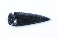 Pointes de flèche en obsidienne noire de guérison indienne de la meilleure qualité 4-10 pouces en vrac pierre naturelle sculptée dans le style d'amour à vendre