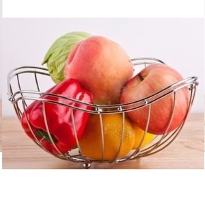 Hand Engraved Decorative For Kitchen Decor Accessories Fruit <b>Basket</b> <b>Hanging</b> Stand Food Bread Fruit <b>Storage</b> Metal Stand use item - Product Image 6