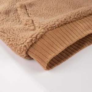 Sweats à capuche en gros, sweats à capuche en sherpa de qualité supérieure pour hommes, en polaire moelleux, épais, en fourrure, logo personnalisé, sweats à capuche en sherpa, pull, OEM - Product Image 3