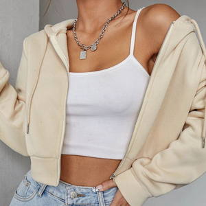 New Custom Women's Sweat Suit 2 Piece <b>Zip</b> <b>up</b> <b>Hoodie</b> and Jogger Set Causal Sportswear 2 Piece Set Women <b>Hoodie</b> - Product Image 2