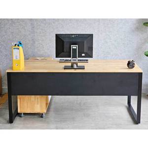 Escritorio Ejecutivo Contemporáneo de 180x80cm con Madera Sólida y Gabinete Móvil (HBRT068) - Product Image 3