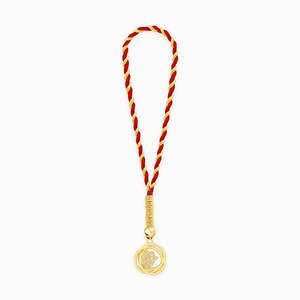 Pendentifs et breloques en diamant doré pur Affection Lumba Rakhi élégant - Product Image 6