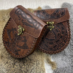Sporran écossais en cuir fait à la main avec accessoire populaire de conception unique pour le logo personnalisé de kilt et de sac - Product Image 6