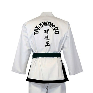 Uniforme de Taekwondo Dobok avec logo personnalisé, approuvé par l'ITF, combinaisons ITF - Product Image 1