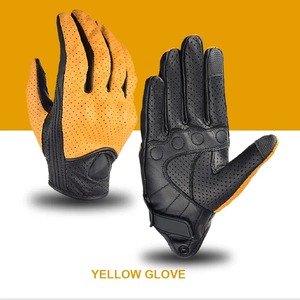 Guantes de moto de materiales personalizados para hombre y mujer con diseño de logotipo personalizado Guante de moto de carreras con rango bajo - Product Image 2