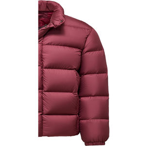 Chaqueta de Invierno Acolchada para Hombre, Personalizada, de Alta Calidad, con Cierre, Brillante, con Cuello Alto, Diseño Sólido, Impermeable, Cortavientos y Térmica - Product Image 4