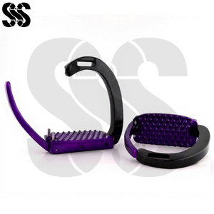 Étriers de sécurité de haute qualité pour chevaux - Aluminium léger antidérapant, équipement d'équitation, couleurs et tailles personnalisées | - Product Image 3