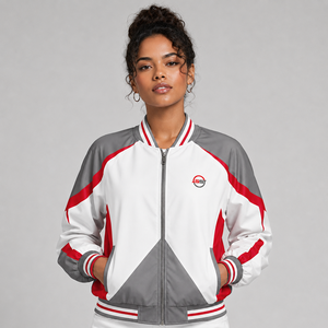 Veste bomber pour femme de qualité supérieure, faible MOQ, matelassée, respirante, coupe-vent, vêtements décontractés d'hiver, produit à forte demande, service OEM - Product Image 1