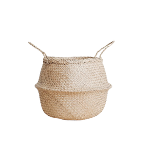 Artisanat du Vietnam Paniers de ventre en jonc de mer pliables colorés Prix Paniers de rangement durables compétitifs Diverses couleurs empilables - Product Image 2